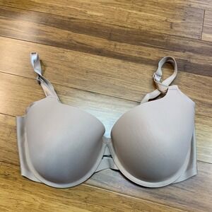 Warners Bra 1356 Women Size 36D Underwire Lightly Lined T-Shirt Everyday Comfort